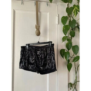 Party city women’s size medium sequin shorts